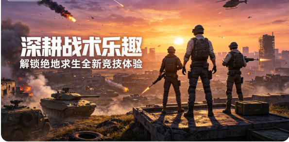 深耕战术乐趣，解锁绝地求生全新竞技体验